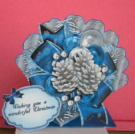 Christmas Pinecones by Eunice Roberts