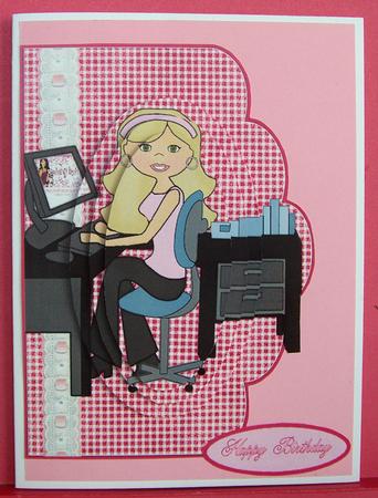Working Girl Pyramage by Eunice Roberts
