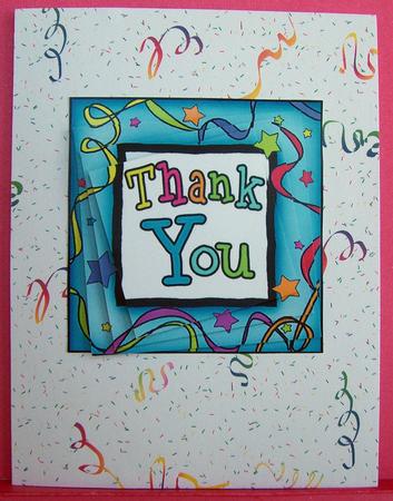 Thank You Twisted Pyramage Sheet by Eunice Roberts