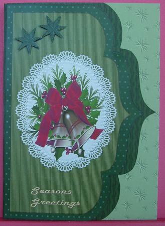 Christmas Scallop Bells by Eunice Roberts