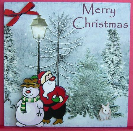 Santa and the Snowman by Eunice Roberts