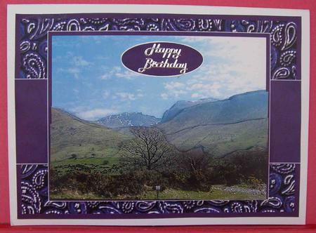 Scafell Pike Tunnel Card by Eunice Roberts