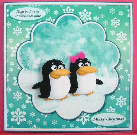 Christmas Penguins by Eunice Roberts