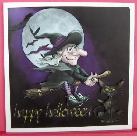 Halloween Witch by Eunice Roberts