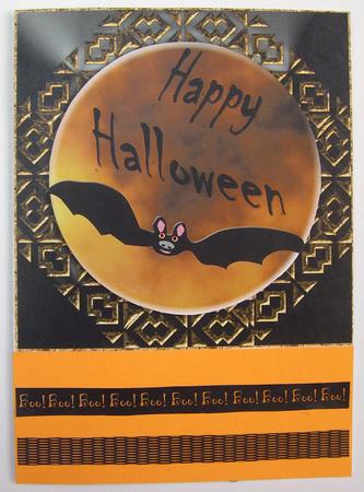 Happy Halloween Large Topper by Eunice Roberts
