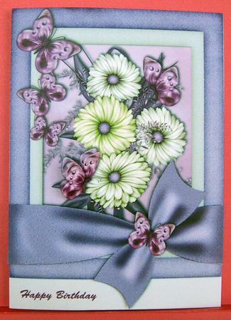 Fresh Spring Bouquet 4 A4 by Eunice Roberts