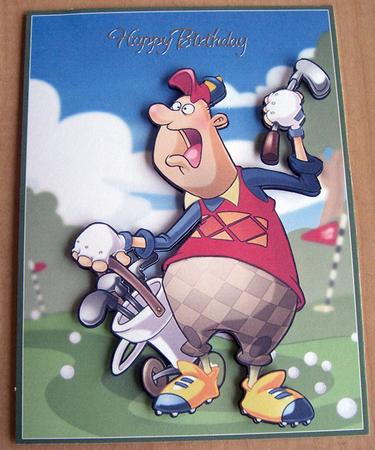A4 Golf Hero! by Eunice Roberts