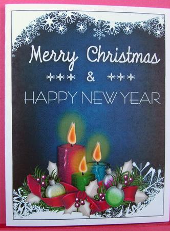 Candles in the Snow 5x7 Toppers by Eunice Roberts