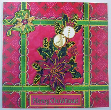 Glowing Poinsettia by Eunice Roberts