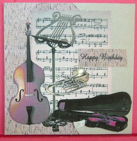 Vintage Music Male by Eunice Roberts