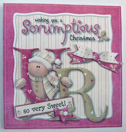 U R So Very Sweet Quick Christmas Card Front by Eunice Roberts