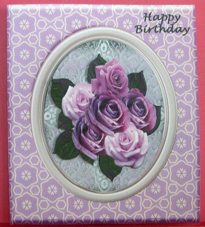 Roses in a Frame by Eunice Roberts