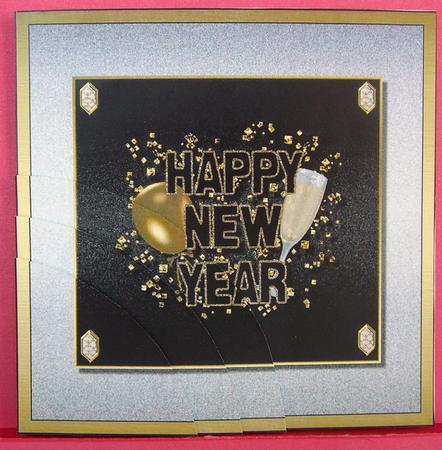 New Year Corner Stacker by Eunice Roberts