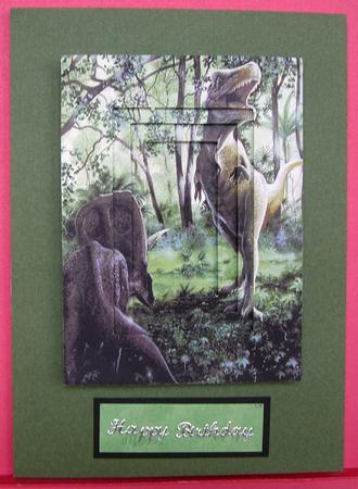 Dinasaur Tunnel Sheet by Eunice Roberts