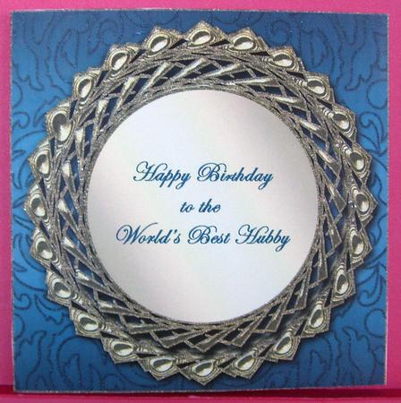 Fancy Round Double-frame Topper/ Front 12 by Eunice Roberts