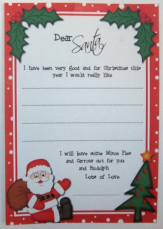 Child's Santa Letter to and from Santa by Eunice Roberts