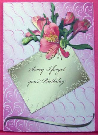 Birthday / Thank You / Congratulations Card 6 by Eunice Roberts