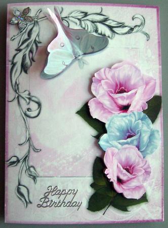 Enchanted Blooms A4 by Eunice Roberts