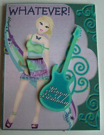 Teenage Girl - Whatever - Valentine by Eunice Roberts