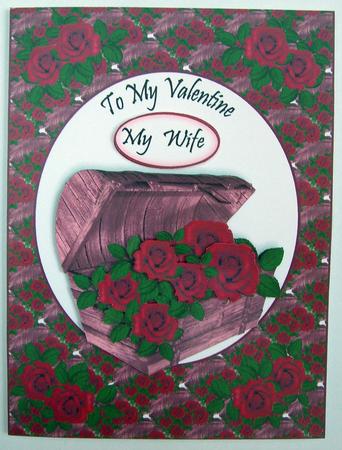 Roses Are Red Valentine by Eunice Roberts
