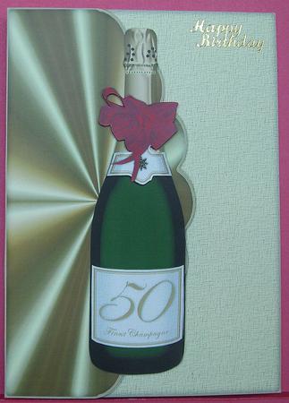 Champagne Bottle - 50 by Eunice Roberts