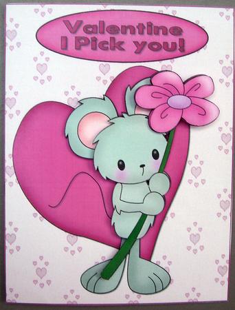Valentine I Pick You by Eunice Roberts