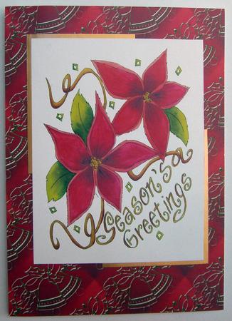 Red Christmas Bells by Eunice Roberts