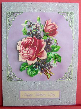 Pink Roses for Mum by Eunice Roberts