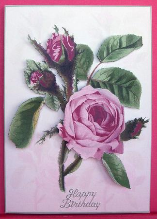 A 3D Rose for You by Eunice Roberts
