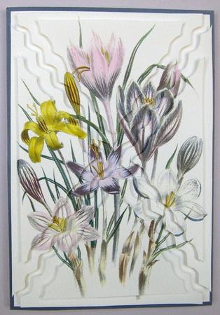 Crocus Wavey Side Step Stacker by Eunice Roberts