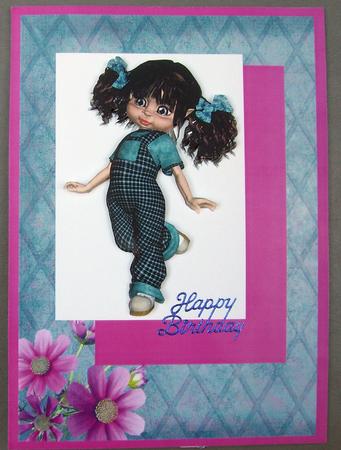 Girl in Blue by Eunice Roberts