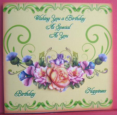 Birthday Happiness by Eunice Roberts