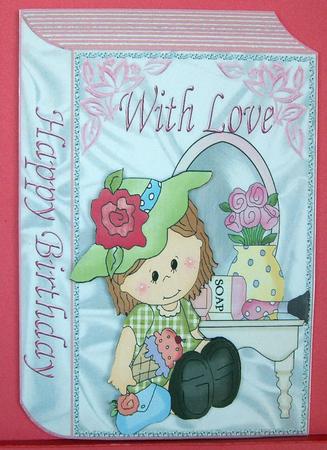 Little Girl Loves to Dress Up and Shop, Book A4 by Eunice Roberts