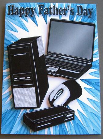 Computer and Lots More!for Father's Day by Eunice Roberts