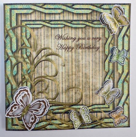 Fancy Topper with Butterflies for Various Occasions 1 by Eunice Roberts