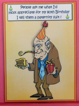 Wow Fred is Celebrating His 80th by Eunice Roberts