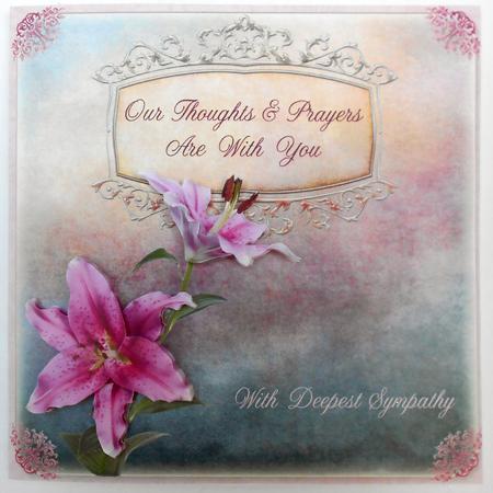 Stargazer Lily Sympathy Step by Step by Eunice Roberts