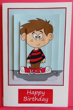 Little Boys Birthday 2 - Pyramage by Eunice Roberts