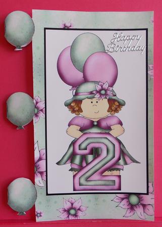Special Hinges Her 2nd Birthday by Eunice Roberts