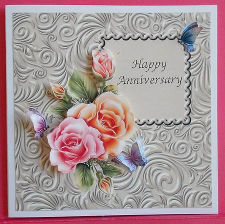 Anniversary Rosy Glow by Eunice Roberts