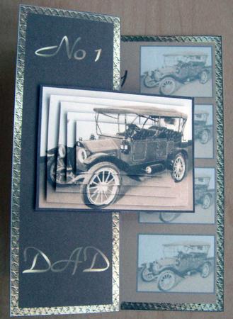 Father's Day - No. 1 Dad by Eunice Roberts