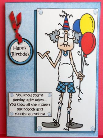 Selection of Four Gus Birthday Toppers by Eunice Roberts
