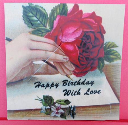 With Love Fan Pyramage Topper by Eunice Roberts