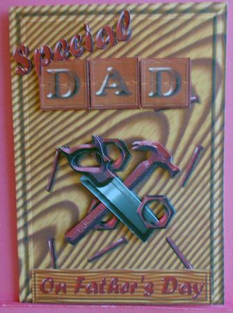 The Handiman Can! Father's Day Quick Card by Eunice Roberts