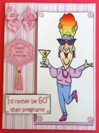 Edna Would Rather Be 60 Quick Card by Eunice Roberts