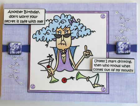 Stella Another Birthday Quick Card by Eunice Roberts