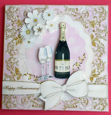Beautiful Annaiversary Card by Eunice Roberts