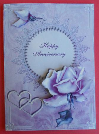 Romantique Roses Card Topper 3 by Eunice Roberts