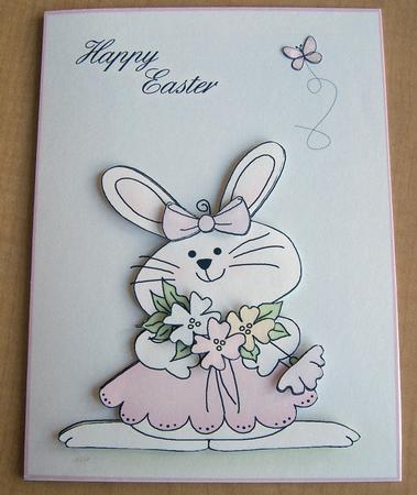 A4 Little Bunny - Easter by Eunice Roberts