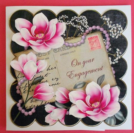 Blackpink Magnolia Your Engagement 6in Scallop Step by Step by Eunice Roberts